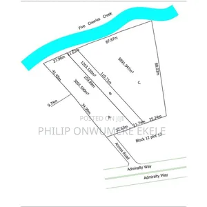 Water Front Joint Venture 2000 SQM on Admiralty Way Lekki Phase1