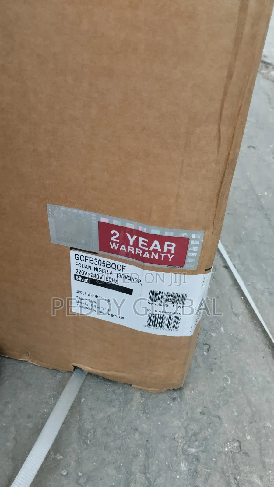 LG 291l Chest Freezer Gcfb305bqcf