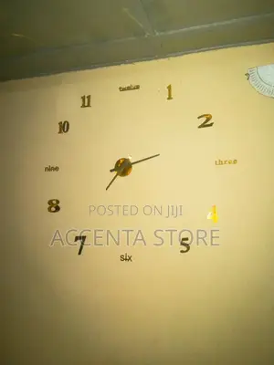 3D Large DIY Wall Clock
