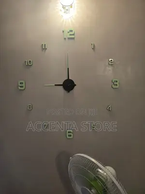 3D Large DIY Wall Clock