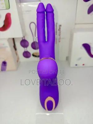 Double Head Rabbit Dildo Vibrator