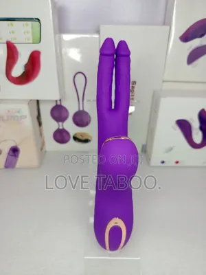 Double Head Rabbit Dildo Vibrator