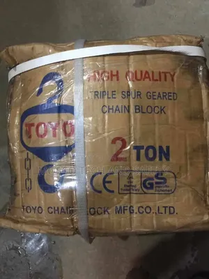 Toyo Triple Spur Geared Chain Block (2 Ton)