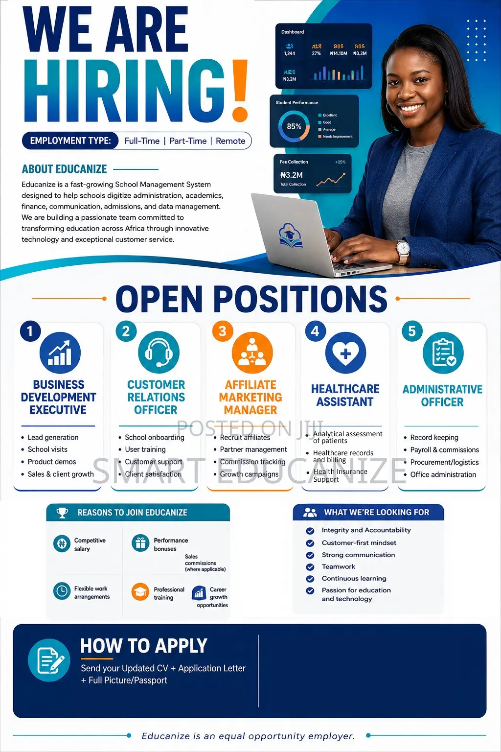 Customer Relations Officer / Operation Assistant