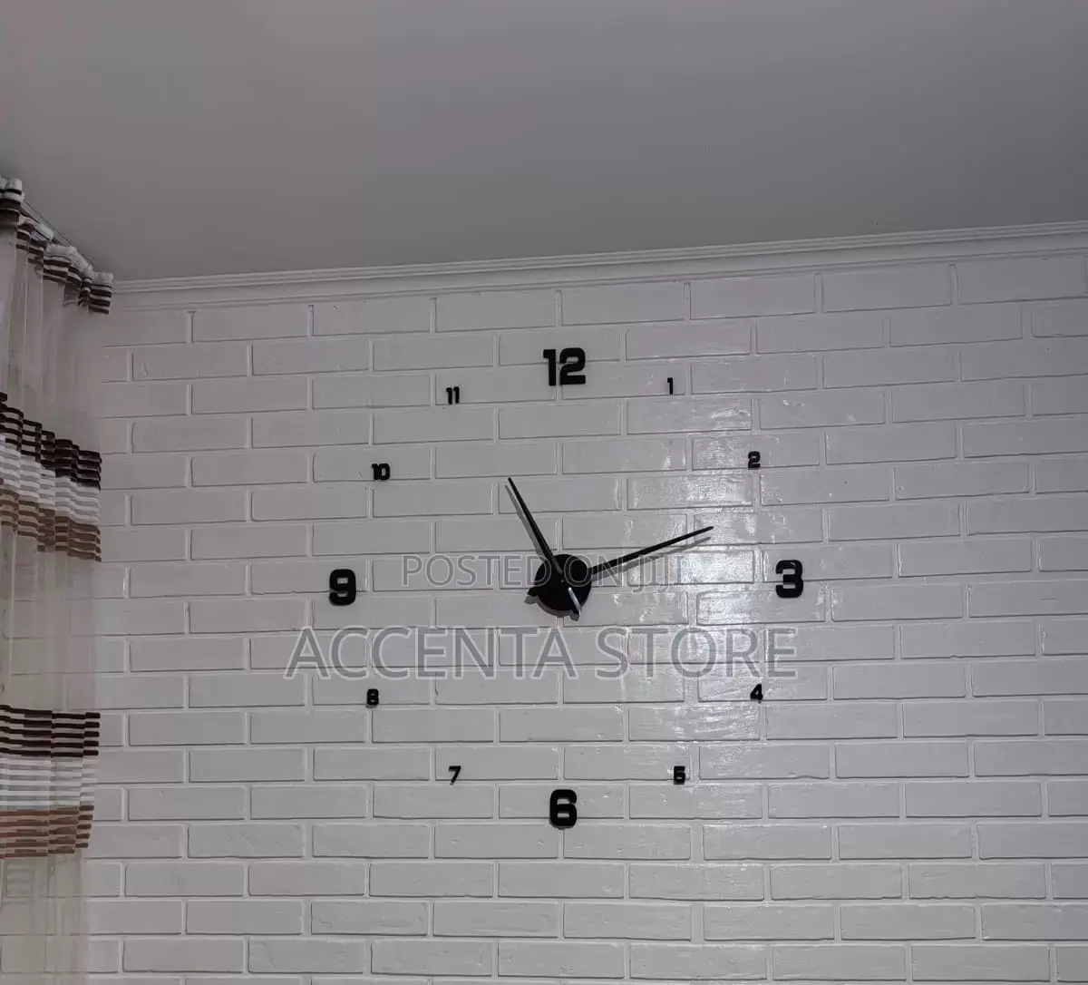 3D Large DIY Wall Clock