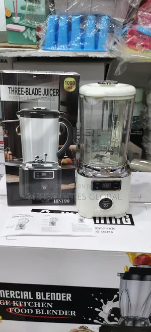 RECHARGEABLE BLENDER - 30 BLADES RECHARGEABLE BLENDER - 1000ml Jar