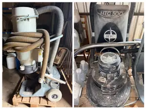 HTC500 RuwacDS 2520 Vacuum Complete Dustless Concrete Grinding Setup
