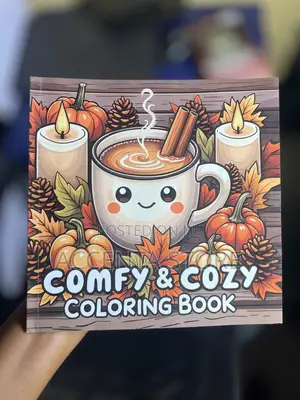 Comfy Cozy Colouring Book