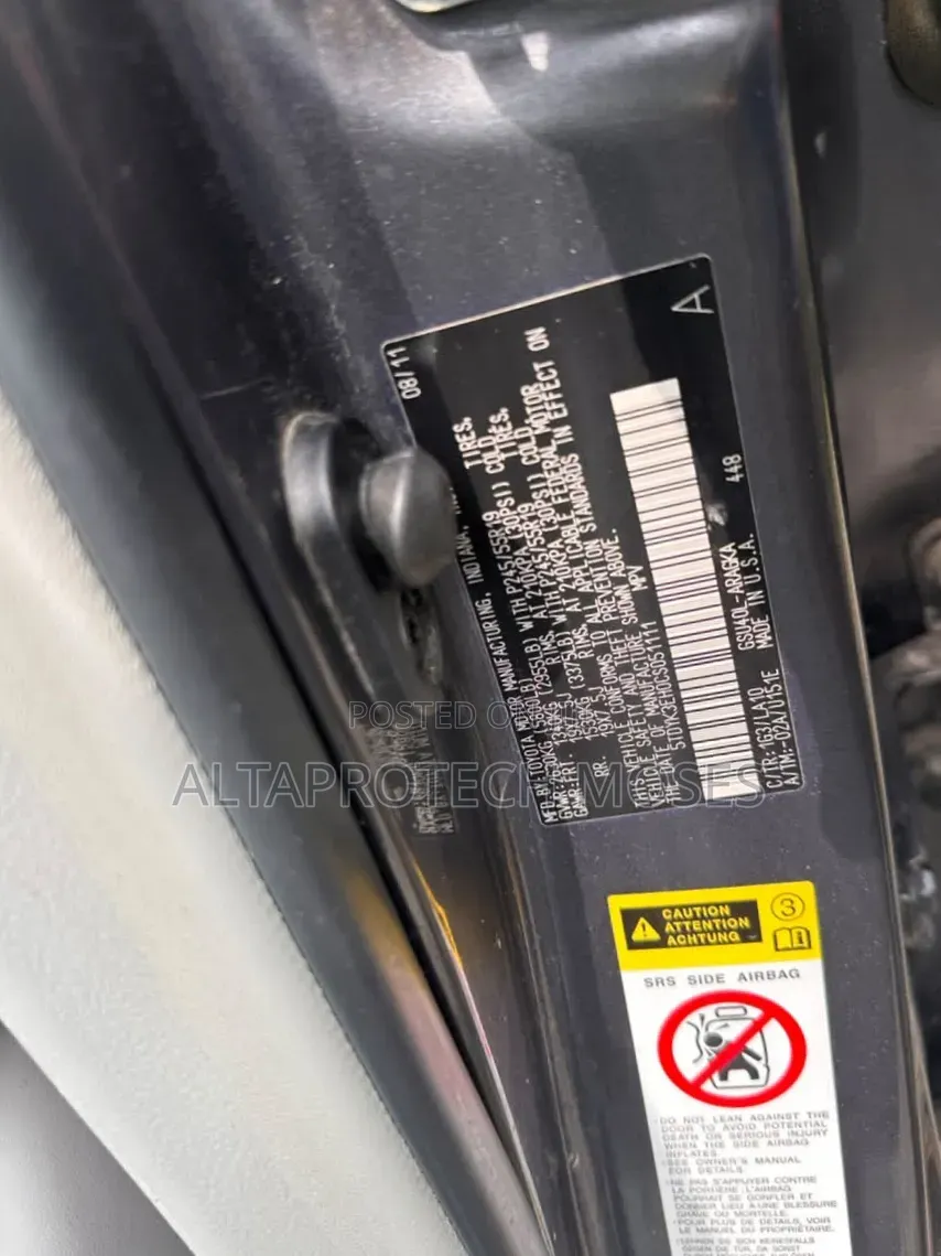 Toyota Highlander Limited 2012 Gray