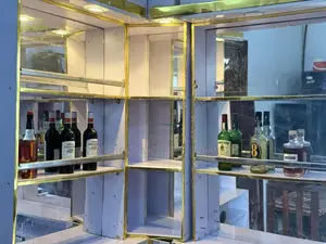 Wine Bar and Storage Shelf