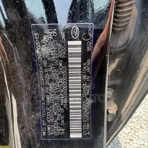 Lexus ES 2013 Black