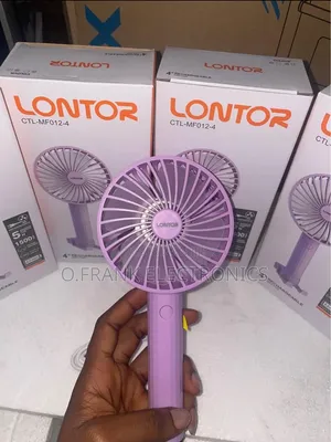 Lontor Rechargeable Mini Fan 4”
