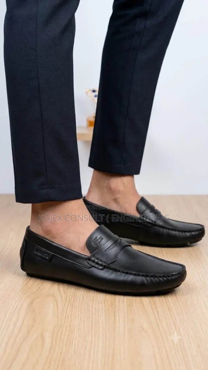 Lacoste Men Luxury Leather Shoe