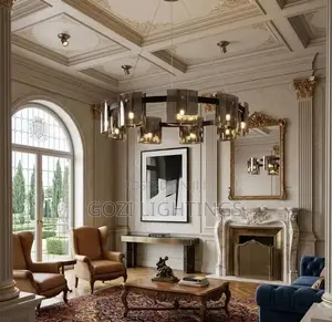 Luxury Modern LED Chandelier | Premium Living Room Ceiling Light