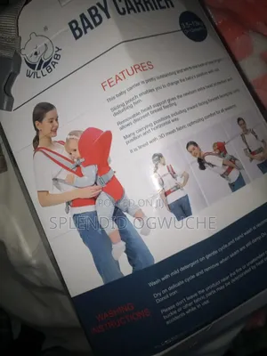 Willybaby Carrier New in Pack Color Red
