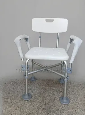 Medical Bathroom Shower Chair With Armrest Backrest