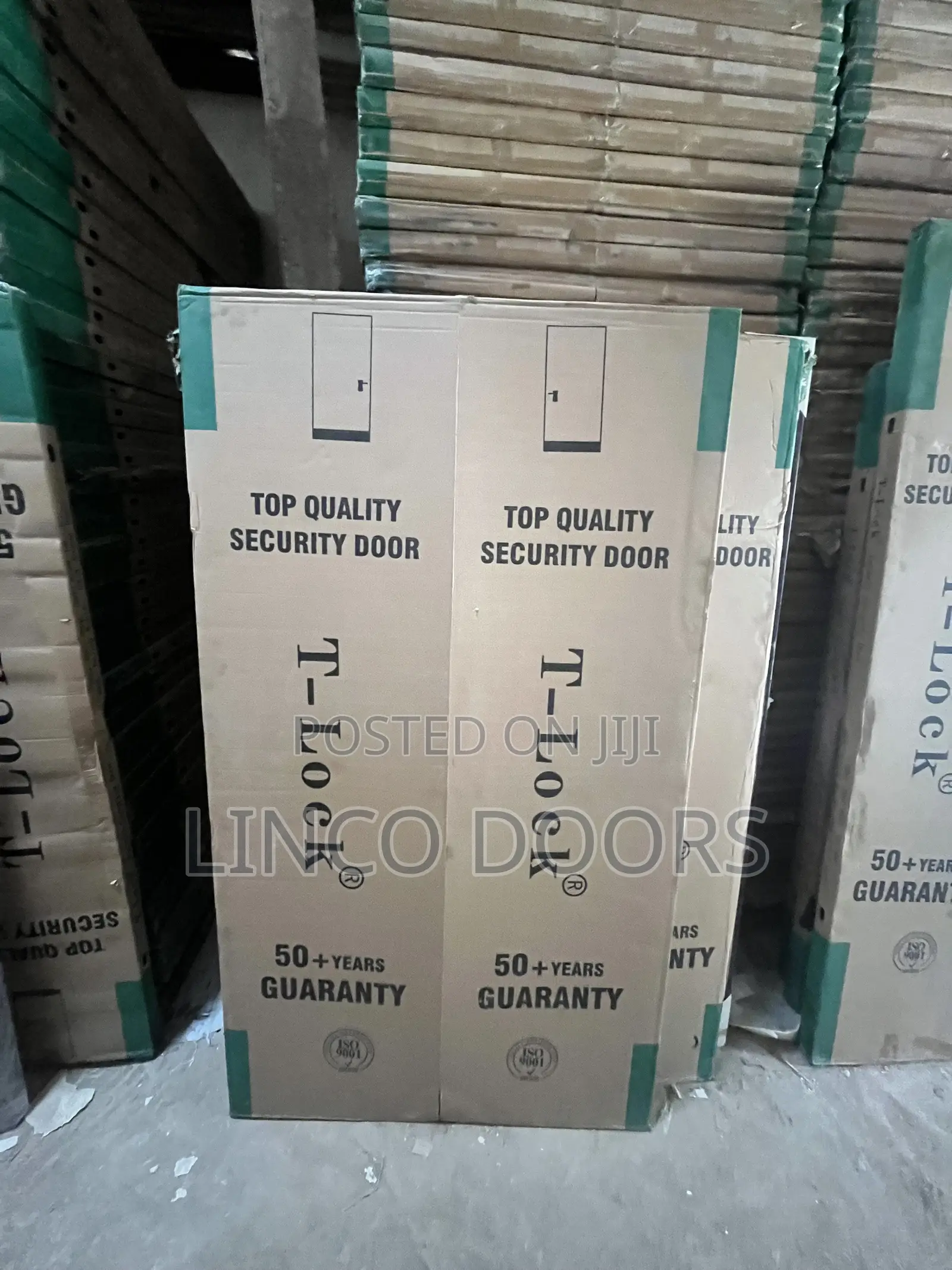 T Lock Security Door