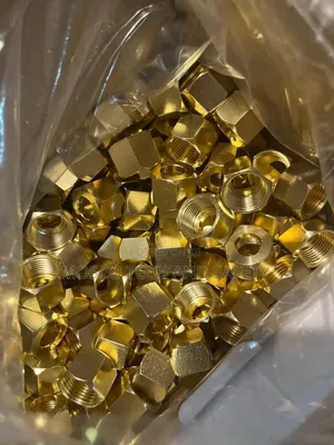 Brass Hex Nuts (Bulk Bag)
