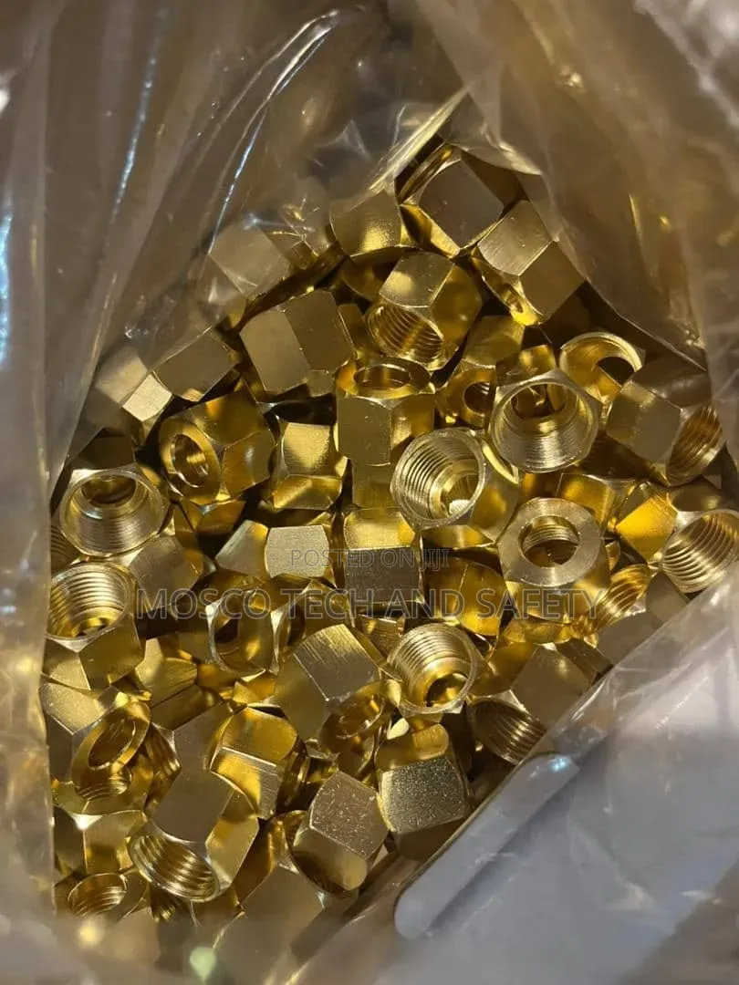 Brass Hex Nuts (Bulk Bag)