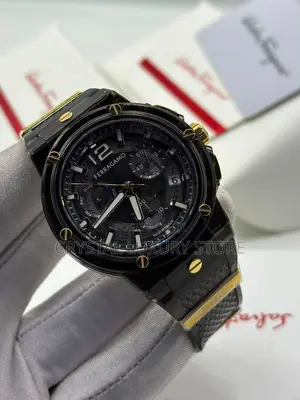 Ferragamo Quality Luxury Men Automatic Engine Wristwatch