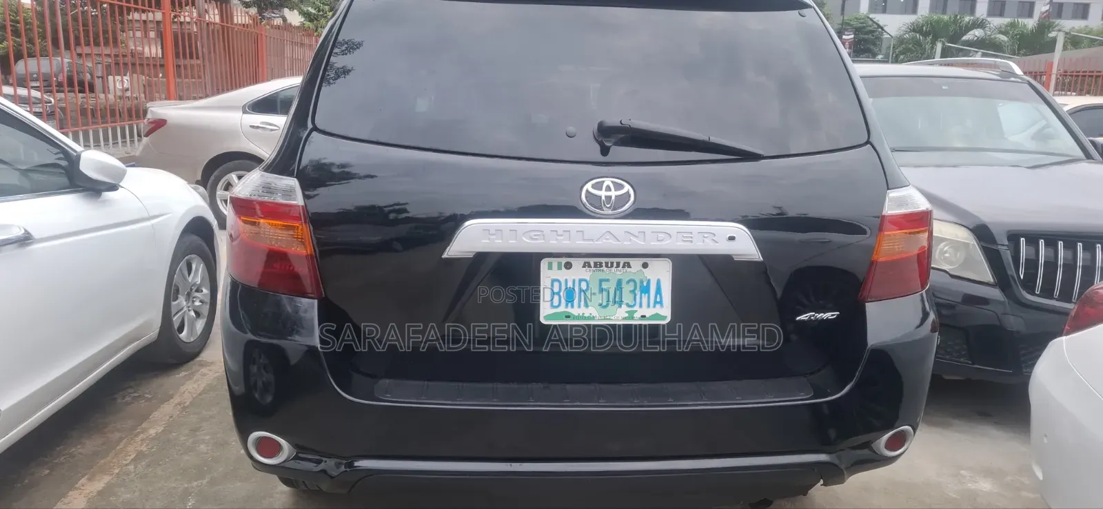 Toyota Highlander 2010 Black