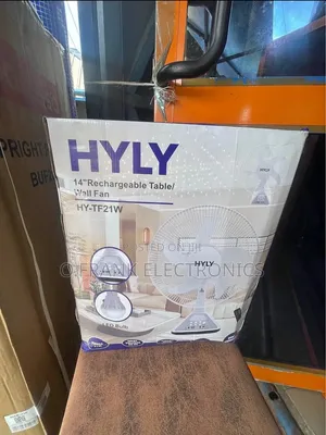 HYLY 14” Rechargeable Table/Wall Fan