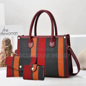 Stylish 3-Piece Structured Handbag