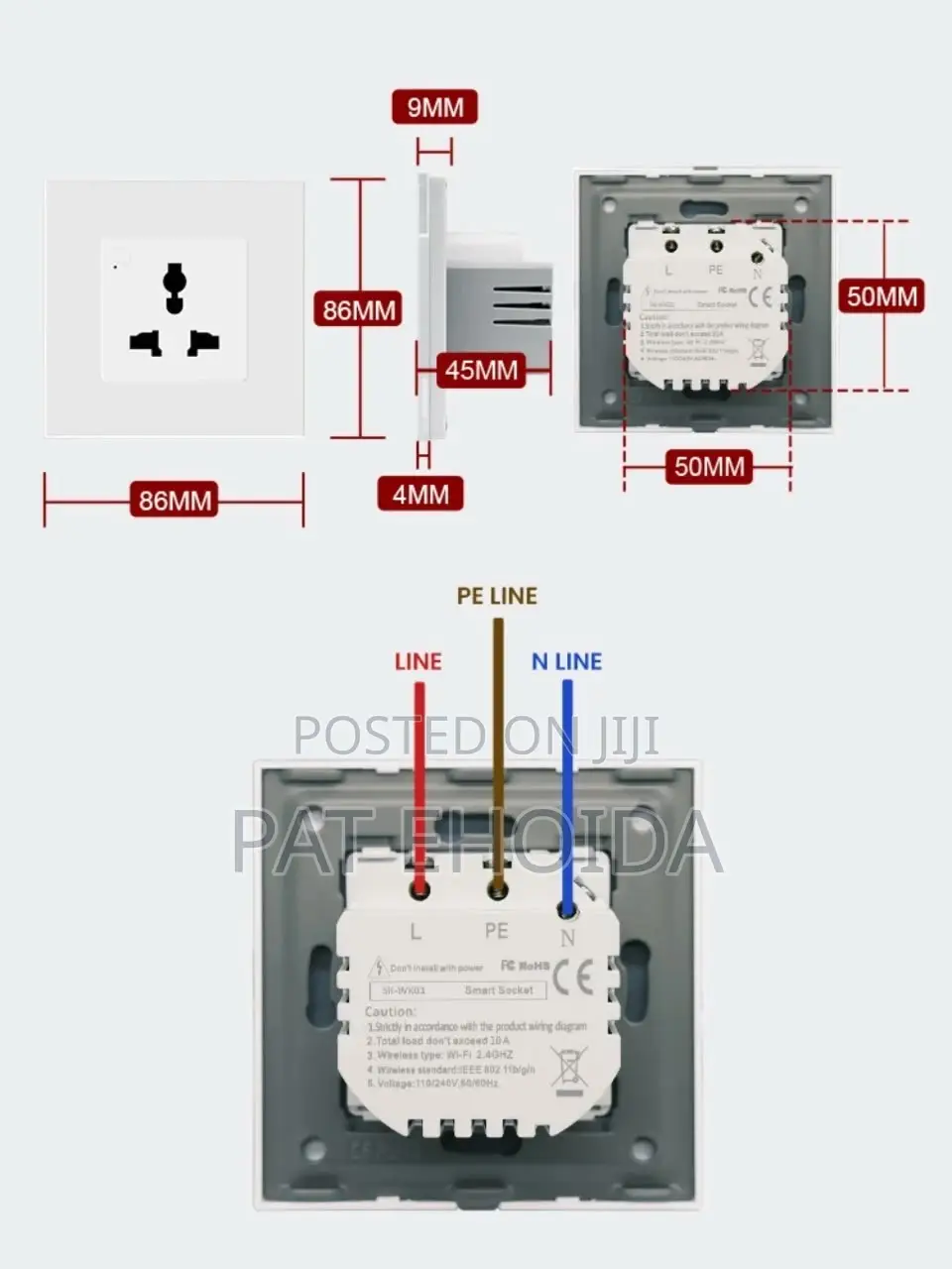 Smart Tuya Zigbee Single Socket