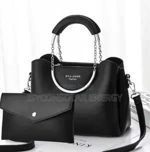 Black 2-in-1 Handbag Set