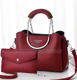 Red 2-in-1 Handbag Set