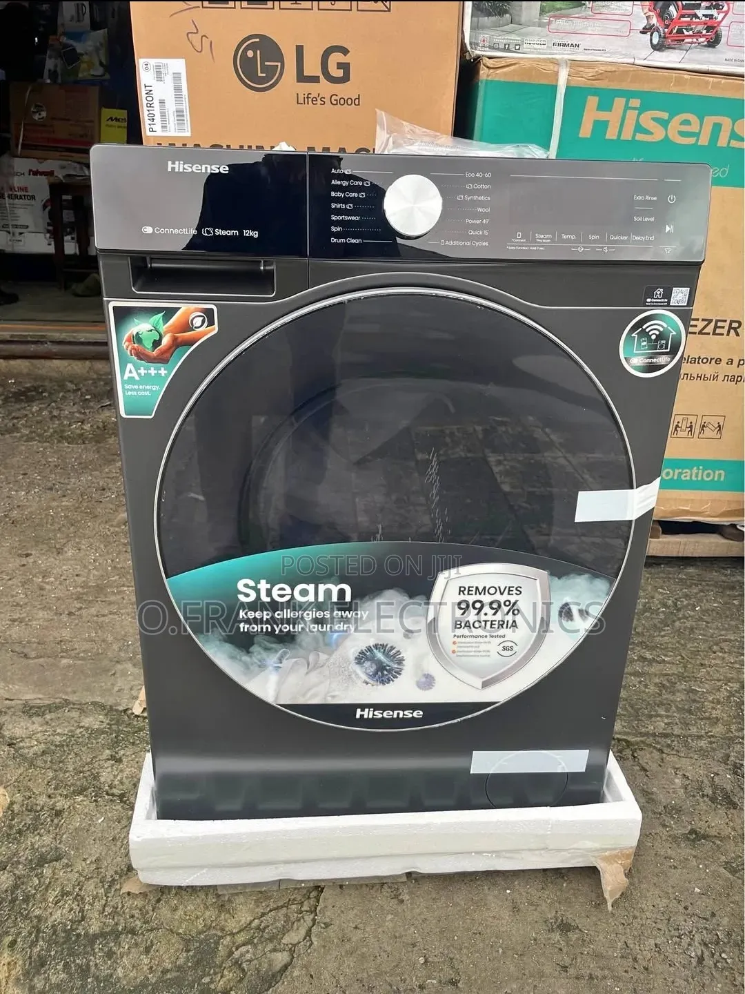 Hisense 12kg Automatic Washing Machine