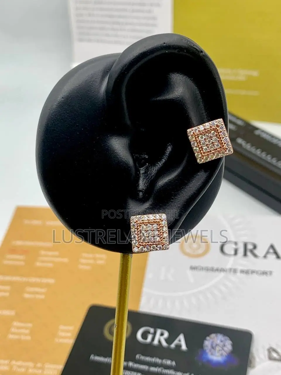 VVS Moissanite Earrings