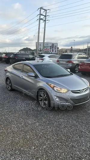 Hyundai Elantra Limited 4dr Sedan (1.8L 4cyl 6A) 2014 Gray