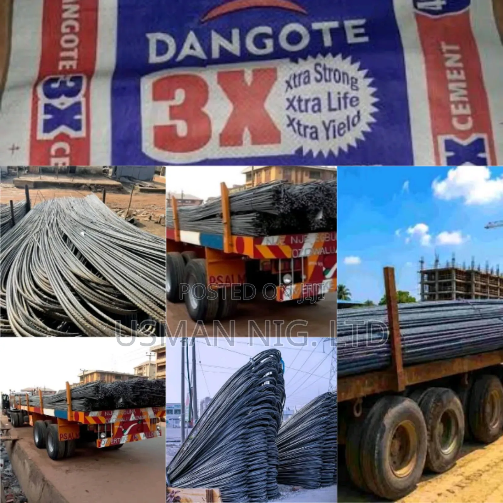 16mm Abuja TMT Iron Rod