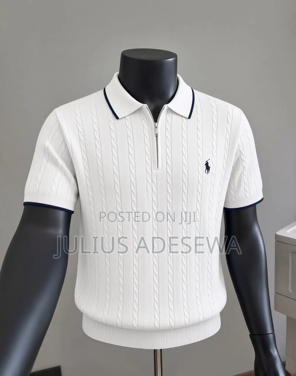 Ralph Lauren Zipper Knit Polo