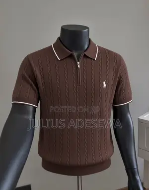 Ralph Lauren Zipper Knit Polo