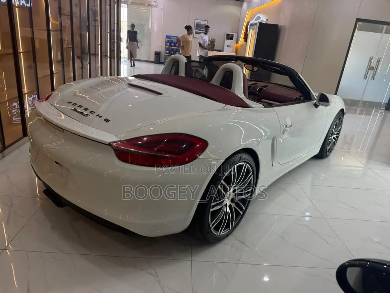 Porsche Boxster 2014 White