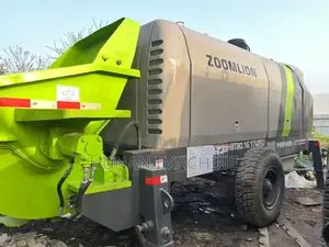 Used Zoomlion 6016 Trailer Concrete Pump 2012