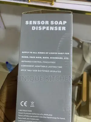 Automatic Liquid Soap Dispenser 250ml Hand Electric IR Sensor
