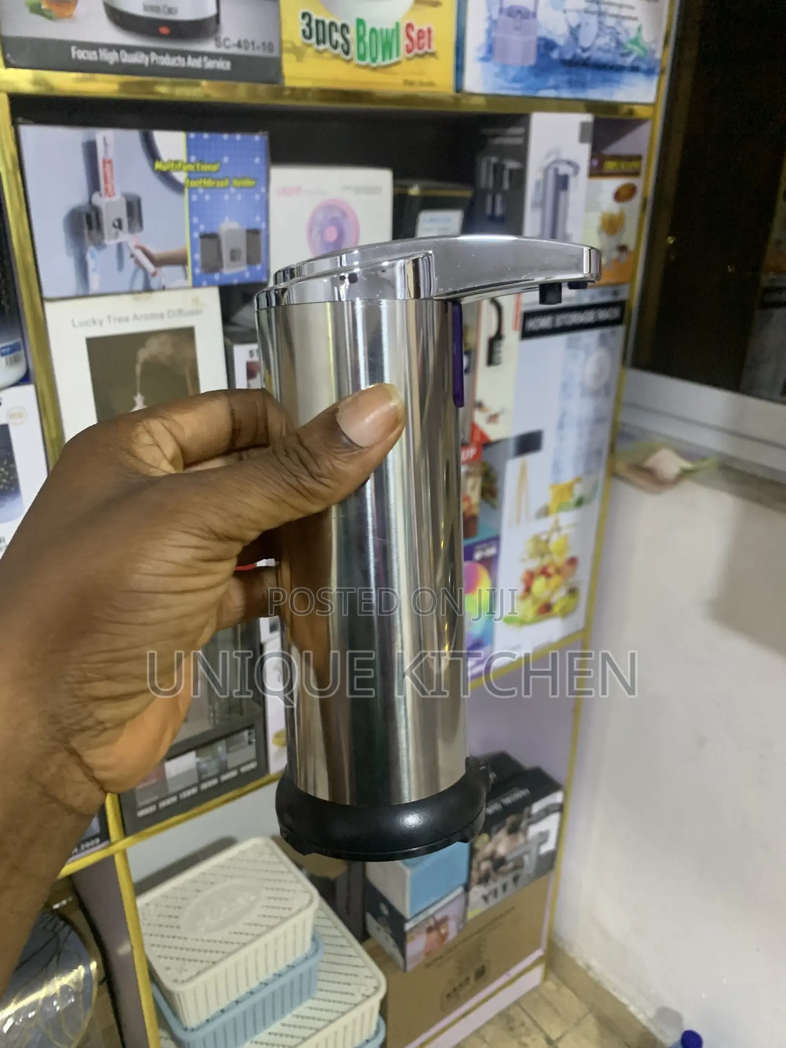 Automatic Liquid Soap Dispenser 250ml Hand Electric IR Sensor