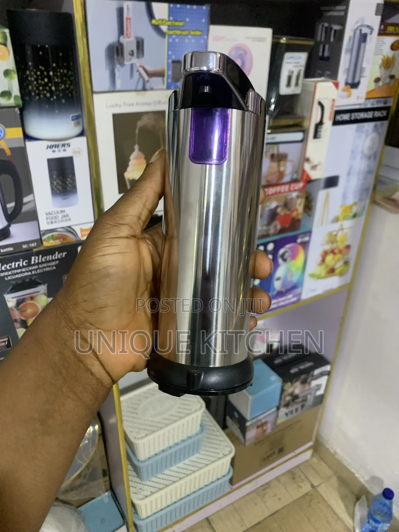 Automatic Liquid Soap Dispenser 250ml Hand Electric IR Sensor
