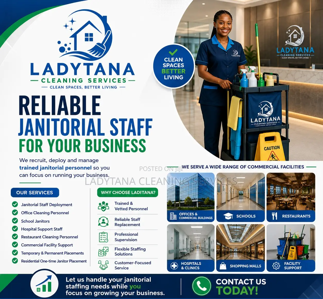 Janitorial Staffing Services