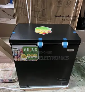 Nexus Inverter Chest Freezer - Sleek Black Finish