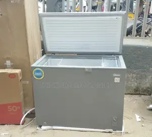 Brand New Midea Inverter Chest Freezer - Sleek Silver/Grey
