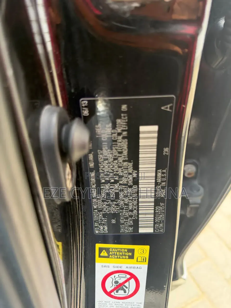 Toyota Highlander 2013 Black