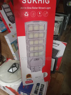 600w Litthium Battery Solar Street Light