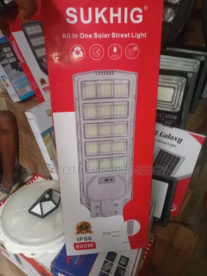 600w Litthium Battery Solar Street Light