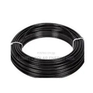 Galaxy Solar PV DC Cable 2Core X 4mm 100Metre Roll Black
