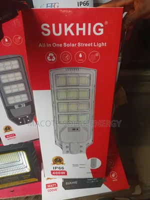 400w Suking Lithuim Battery Solar Street Light