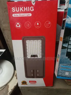 Suking 4000w Lithium Battery Solar Street Light.